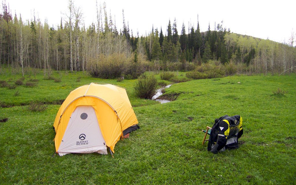 Wyoming Ranks First in the Best States for Camping in the US