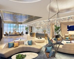 voco Ma Belle Danang lobby (rendering)