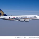 Airbus A380-800 in Singapore Airlines livery