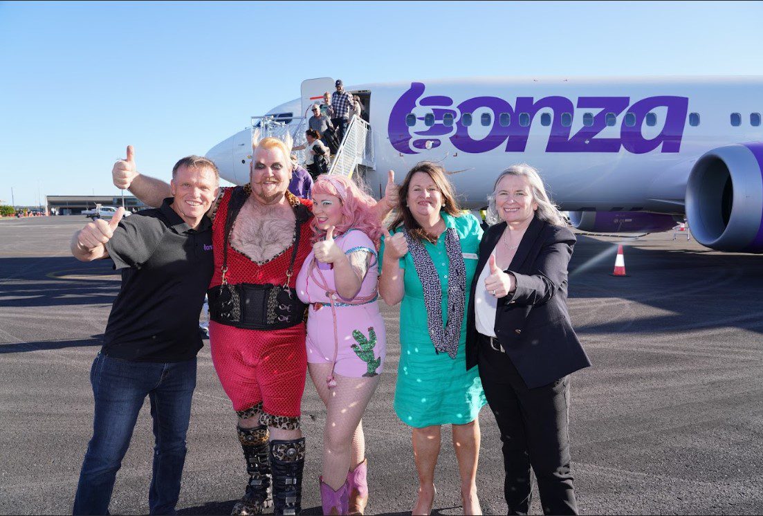 The route is the second to launch from Bonza’s second base at Melbourne Airport this week with The route is the second to launch from Bonza’s second base at Melbourne Airport this week with