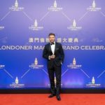 UK soccer icon and Sands Resorts Macao brand ambassador David Beckham stops at the red carpet during The Londoner Macao Grand Celebration event at The Londoner Arena Thursday.