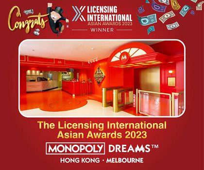 HK’s Monopoly Dreams Bags Prestigious Asian Licensing Award!