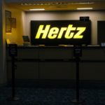 Hertz Rental Car Counter