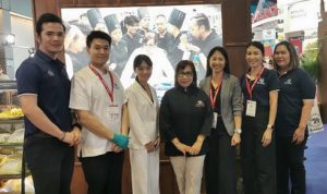 Blue Elephant Team at THAIFEX Booth