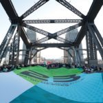 The Unity Jersey is revealed during the FIFA Women's World Cup 2023 Sydney Harbour Bridge Unity Celebration on June 25, 2023 in Sydney, Australia. (Photo by Mark Metcalfe - FIFA/FIFA via Getty Images)