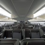 EVA Air Business Class Cabin