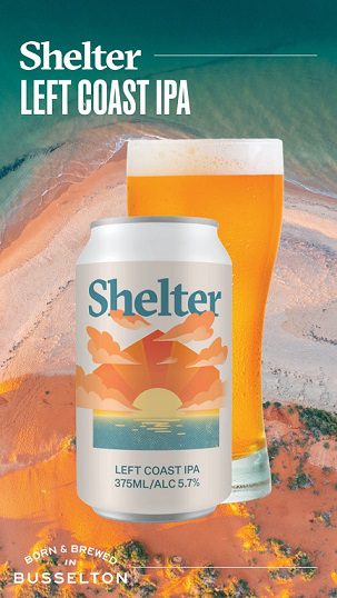 Savor Sunsets with Shelter Brewing IPA