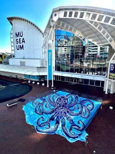 Captivating Mural Inspires Ocean Protection