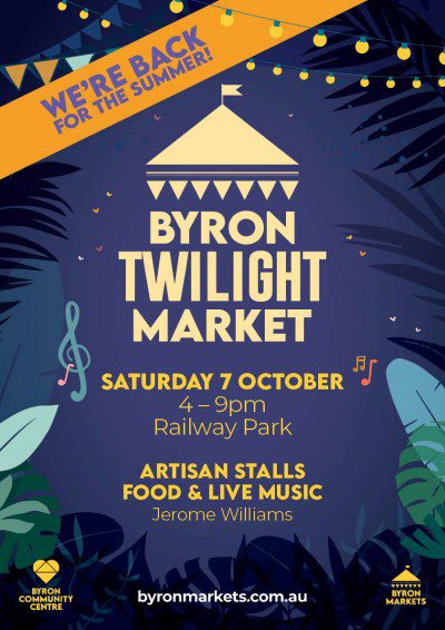 Byron Twilight Markets: Art and Music Light Up Summer