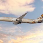 An Etihad Airways Boeing 787 Dreamliner aircraft