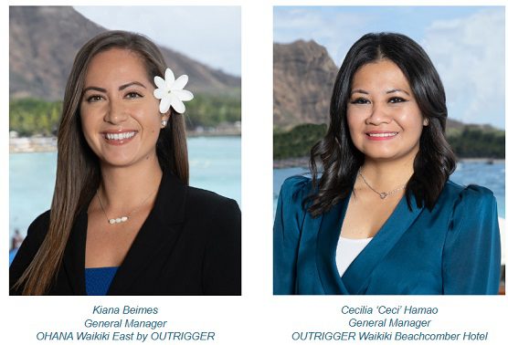 OUTRIGGER Welcomes Two New Waikiki GMs
