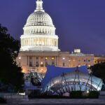 U.S. Capitol at night - Washington D.C. United States