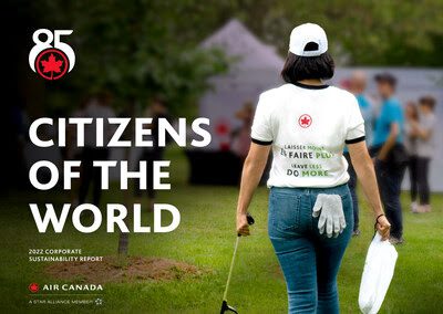 Air Canada’s 2022 ESG Wins: ‘Citizens of the World’ Report!