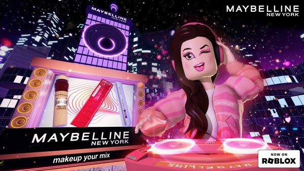 Maybelline’s Roblox Beauty Bash: Makeup & Music Extravaganza