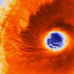 Typhoon Champi Develops Massive Eye
