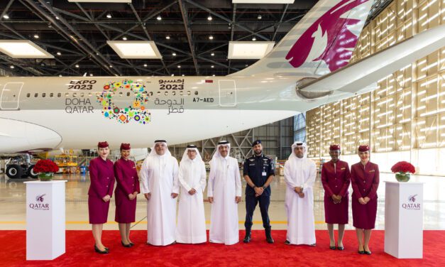 Qatar Airways Unveils Stunning Expo 2023 Doha Livery!