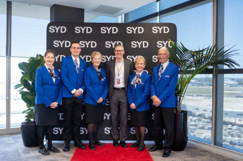 Sydney Airport unveils new look for volunteer ambassadors