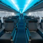 Air Canada is continuing to invest in customer comfort across its fleet of Airbus A321s and A320s which will feature a new cabin interior, new technologies and services such as Bluetooth audio, and free high-speed internet. (CNW Group/Air Canada)