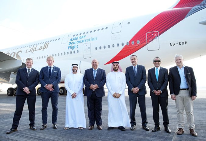 Emirates Achieves Historic A380 Flight with Sustainable Fuel