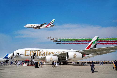 Dubai Airshow Launch: A Spectacular Emirates-led Display