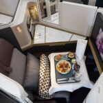 Etihad Airways new 787-9 Business Class at Dubai Airshow LR