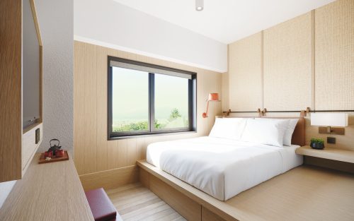 Nozo Hotel - Guest Room bed