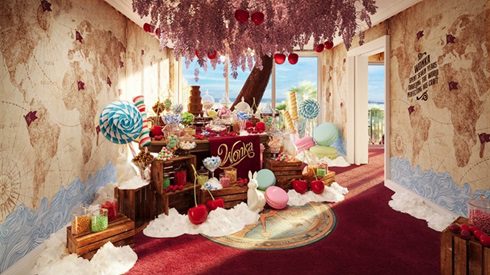 Booking.com & Warner Bros. Present Wonka’s Sweet Suites