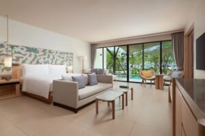 Experience-seeking guests can stay in a spacious and stylish Two-Bedroom Suite with a Private Pool