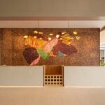 Sustainability comes naturally at Le Méridien Phuket Mai Khao Beach Resort, where upcycled coconut shells have been used to create an artistic feature wall