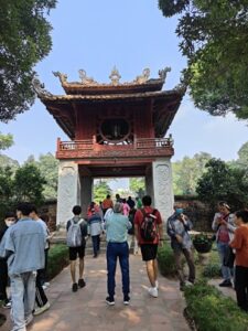 The Pavilion at the Temple of Literature