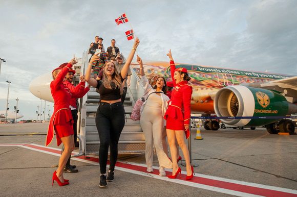 Tomorrowland & Brussels Airlines’ Sustainable Party Flights