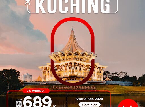 AirAsia: Daily Flights from Jakarta to Kuching in 2024