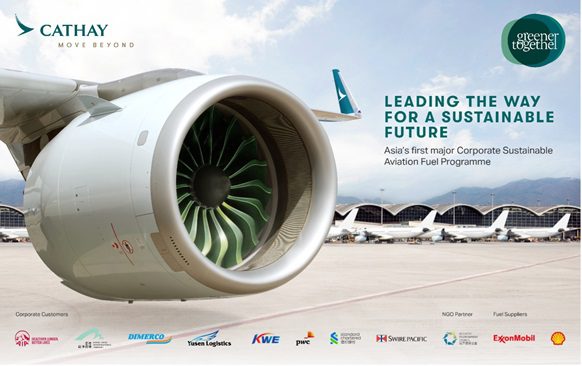 Cathay’s Sustainable Aviation Fuel Initiative Grows