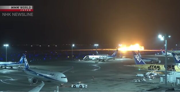 Miraculous Survival in Tokyo Airport’s Fiery Mishap!