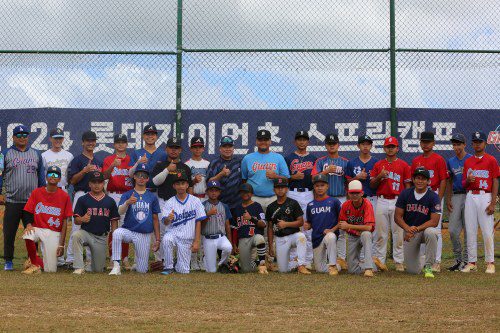 Lotte Giants Train Guam Youth: Pro Baseball Gives Back!