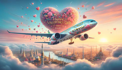 Etihad Airways: Valentine Deals Soar Love High!