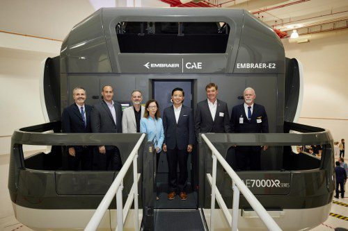 Embraer & CAE Unveil First E2 Simulator in APAC!