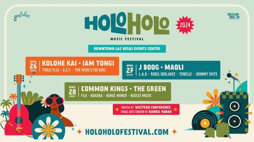 Kolohe Kai & Tenelle Join Holo Holo Music Fest, Las Vegas