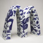 McDonald's – China (blue and white with 4 dragons and cloud design) 2007 - Li Lihong - Porcelain with underglaze cobalt blue decoration - © Li Lihong - Image courtesy Hamilton Gallery, Victoria