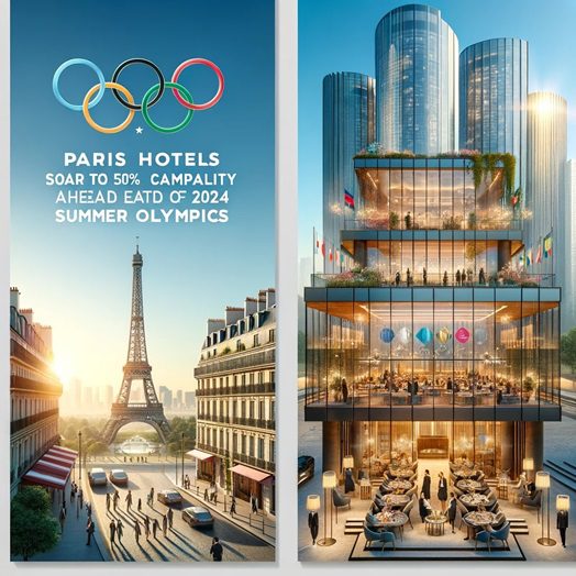 Paris 2024 Olympics Hotel Bookings Surge to 50 Capacity!
