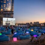 Last Weeks: Sydney’s Beach Bed Cinema at Barangaroo!