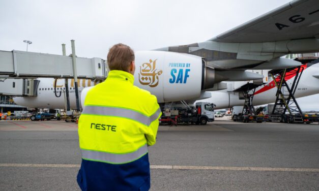 Emirates Fuels Flights with SAF from Amsterdam!