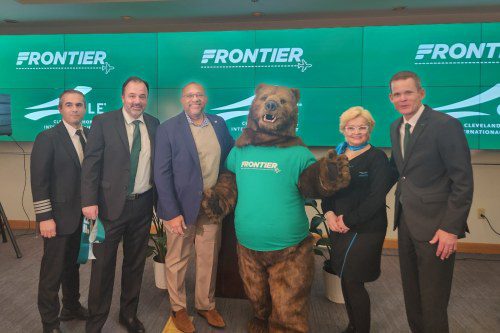 Frontier Airlines Opens Crew Base at Cleveland Airport