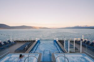 Pool Deck on MS Fridtjof Nansen