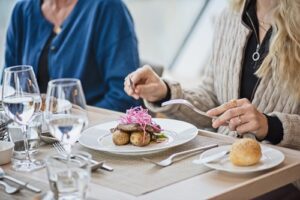 HX Hurtigruten Expeditions - Restaurant Aune_ on MS Fridtjof Nansen -Photo, Agurtxane Concellon