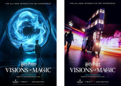 Asia Premieres Harry Potter: Visions Of Magic in Singapore!