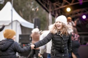 Kids Dancing at Grampians Grape Escape