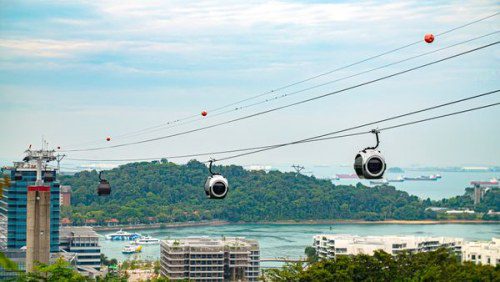 World’s First SkyOrb Cabins: Singapore Cable Car Marvel!