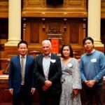 AVCC'S Hon Tung Ngo MLC, David Dean, Betty Dang, Tony Bui