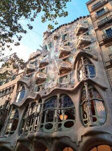 Barcelona's unique architecture attracts visitors from all over the world.